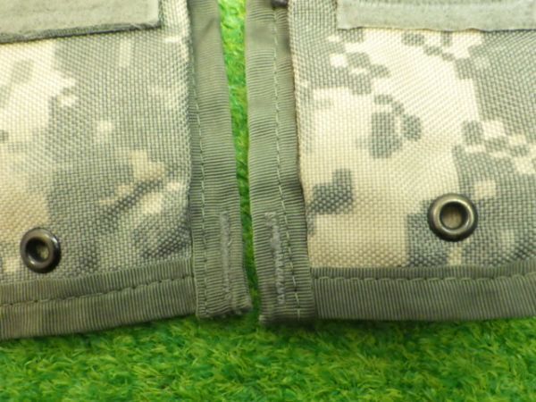 B:人気オススメ！ACUお得!ダブルマガジンポーチ2つセットM4 MAG POUCH MOLLEⅡ DOUBLE サバゲーUSMC沖縄米軍放出♪ミリタリーコスプレ_画像7