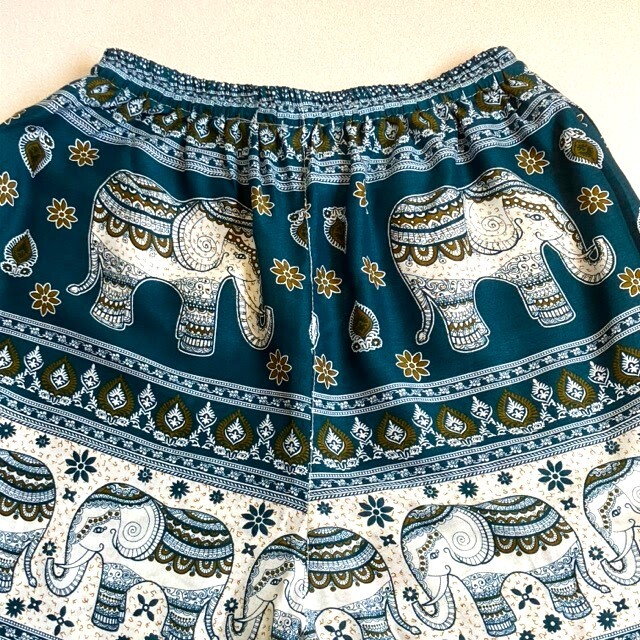 ** Asian . pattern Thai pants XL size 240510X02**