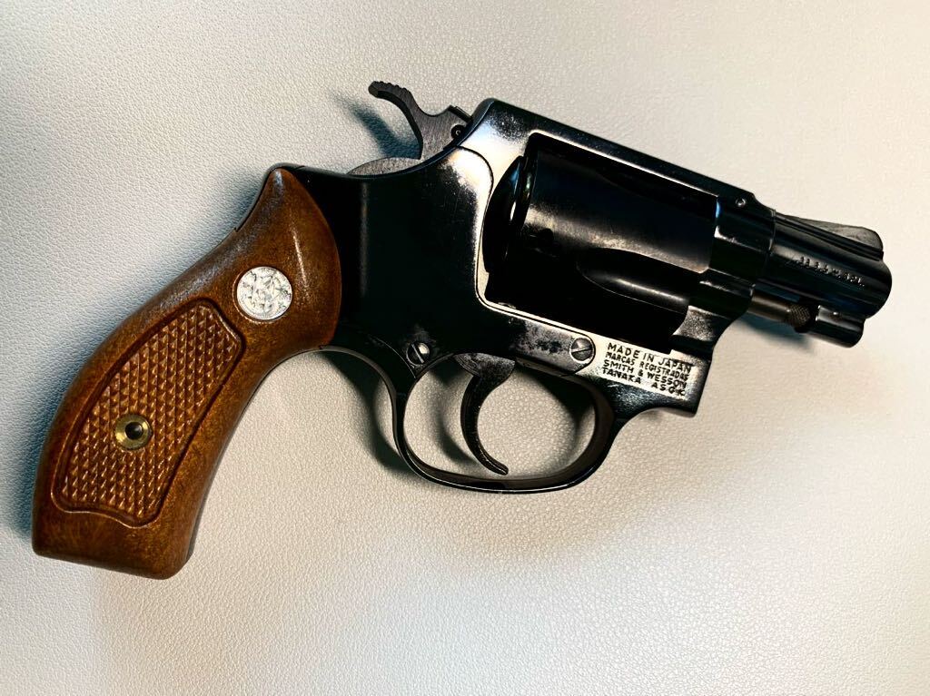 ナカ S&W M36 チーフスペシャル 2インチ スチールジュピターフィニッシュ ガスリボルバーメタルパーツセット_画像10