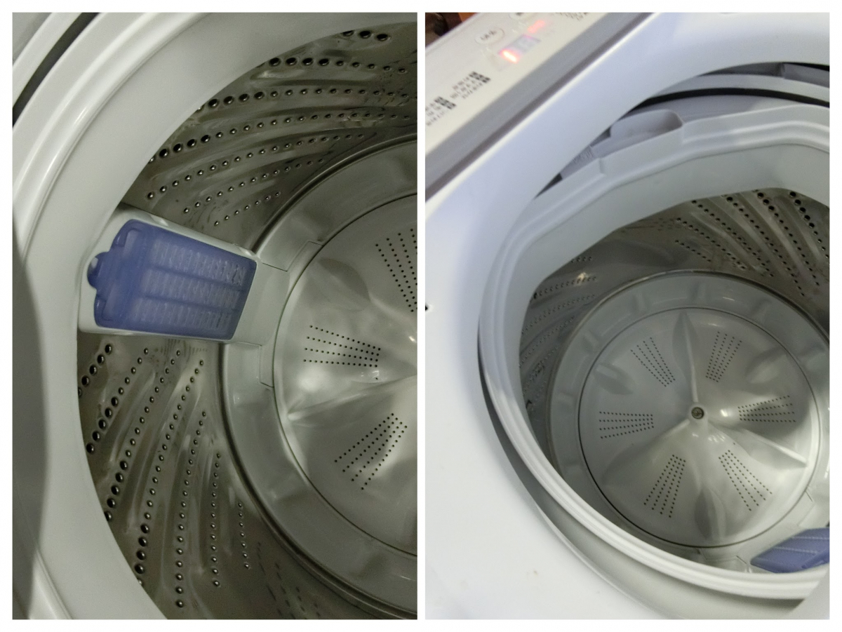 Panasonic 縦型洗濯機 NA-F50B-13 2020年製　5㎏「からみほぐし」槽カビ予防・抗菌加工ビッグフィルター搭載 MT_画像3