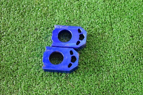 18 year YZ125 mileage little ZETA made chain adjuster (A size ) inspection (YZ250F YZ250 WR250F DT200WR