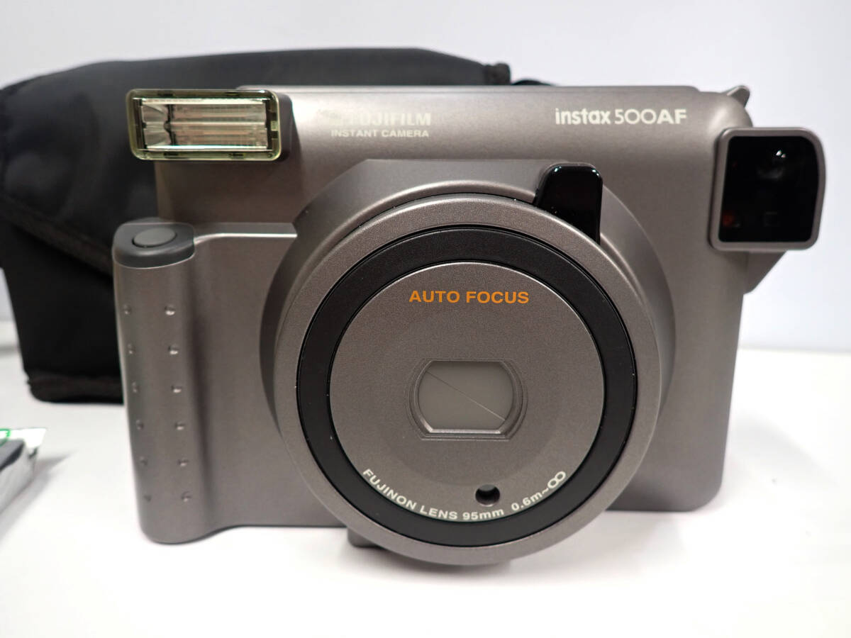 FUJIFILM/富士フィルム instax 500AF インスタックス インスタントカメラ 取説他付 現状品 管236_画像2