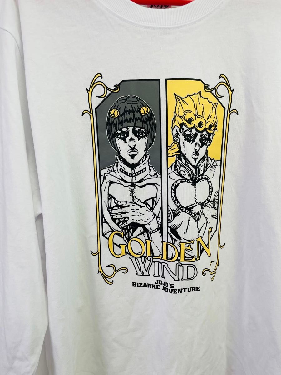 ジョジョの奇妙な冒険　ロンT ロングTシャツ　黄金の風　ジョルノ　ブチャラティ　新品