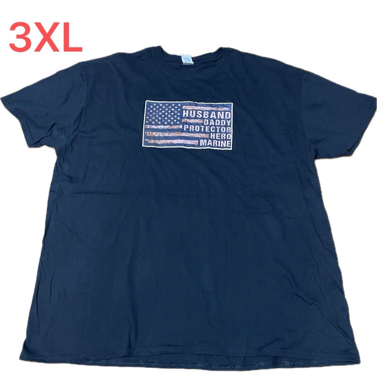 【US古着】ブラック 3XL Tシャツ 半袖 レギュラー プリント メンズ レディース 大きいサイズ オーバーサイズ