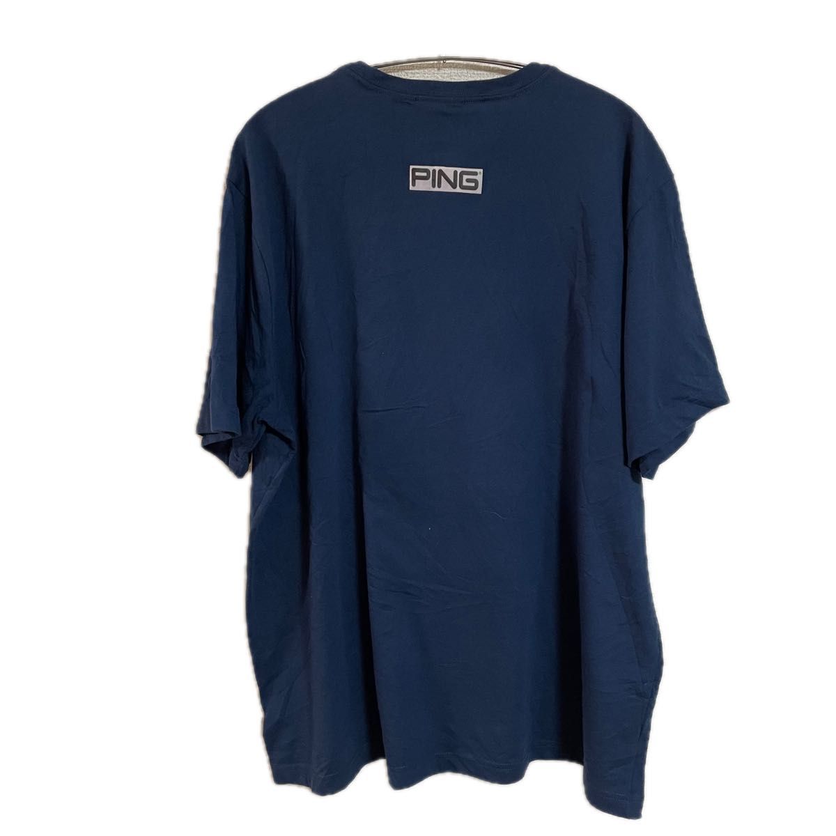 【US古着】ネイビー XL Tシャツ 半袖 レギュラー プリント メンズ レディース 大きいサイズ オーバーサイズ