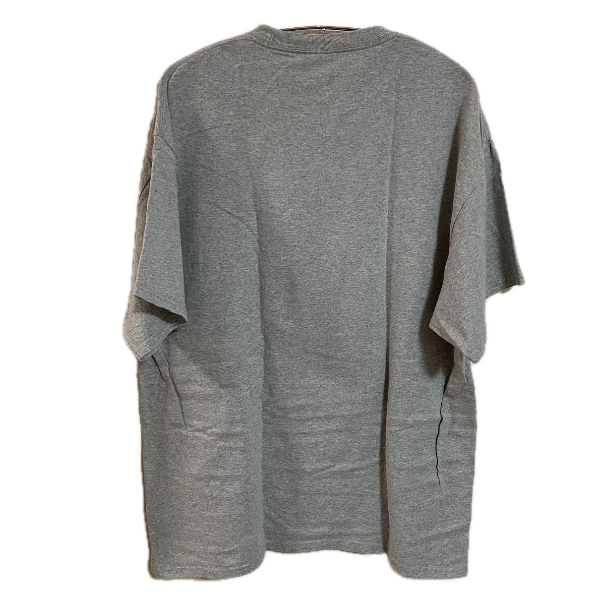 【US古着】グレー XL Tシャツ 半袖 レギュラー プリント メンズ レディース 大きいサイズ オーバーサイズ