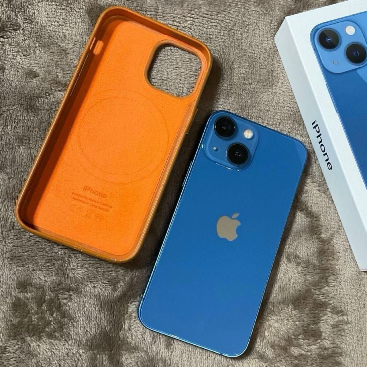 新品同様美品 iPhone13 mini 128GB ブルー SIMフリー バッテリー 新品同様美品 iPhone13 mini 128GB ブルー SIMフリー バッテリー