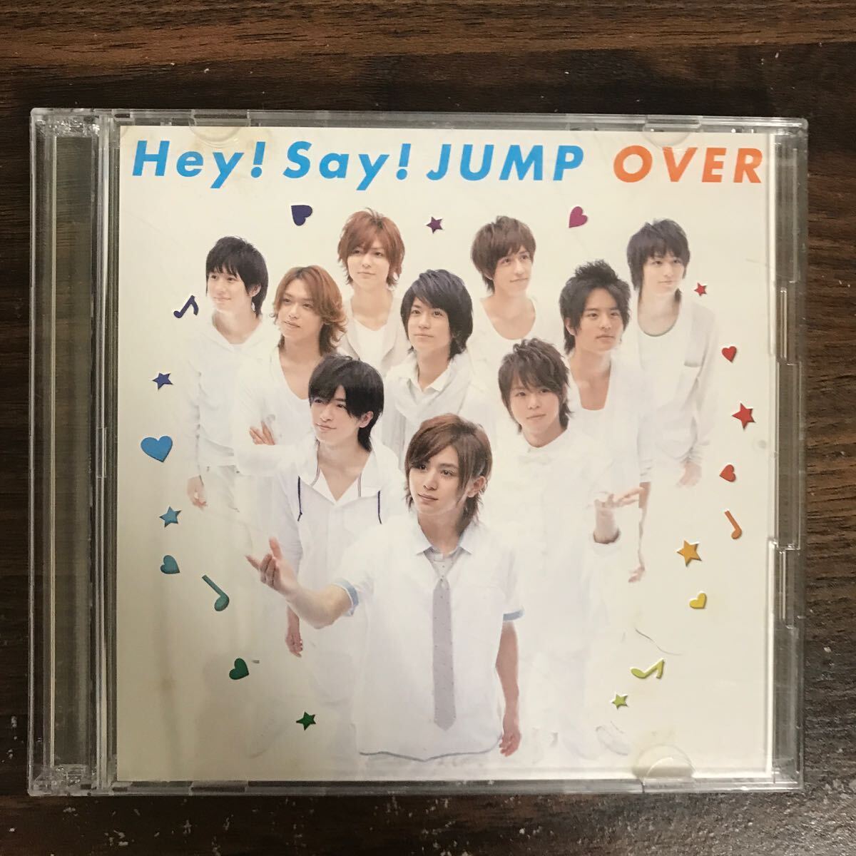 E505 中古CD100円 Hey!Say!JUMP OVER(初回限定盤1)(DVD付)_画像1