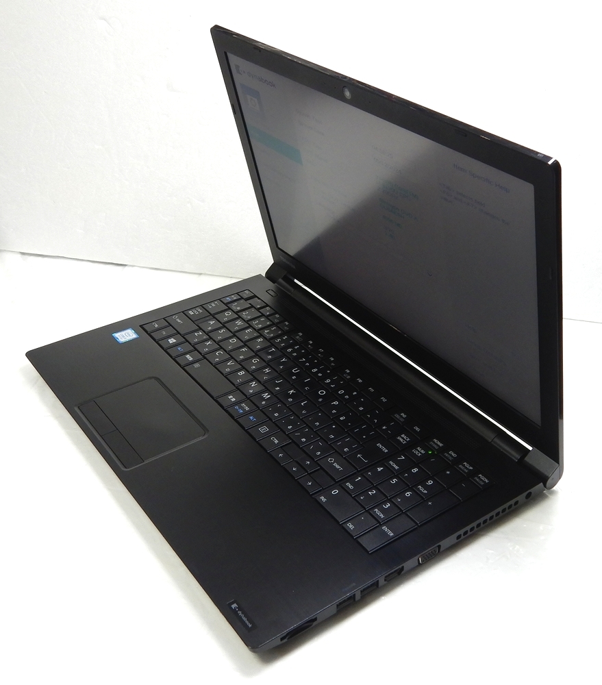 TOSHIBA dynabook B65/M Core i3-8130U 4GB HDD無し_画像5