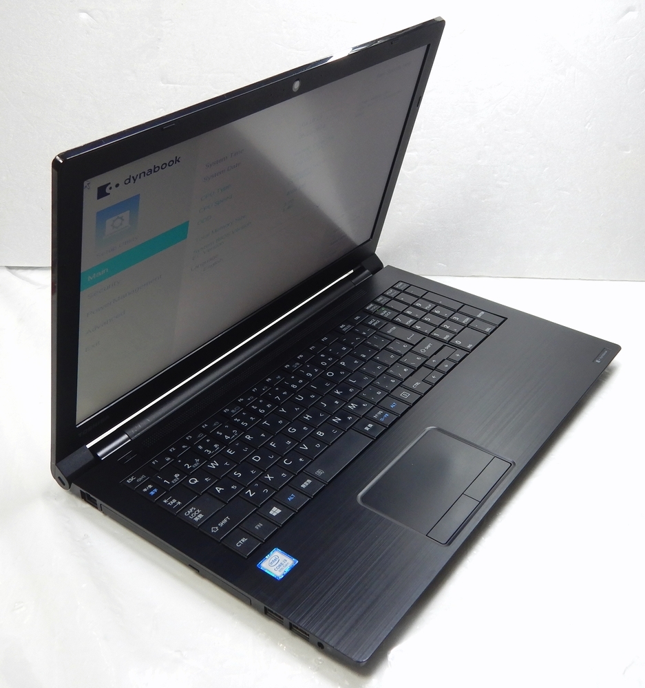 TOSHIBA dynabook B65/M Core i3-8130U 4GB HDD無し_画像4