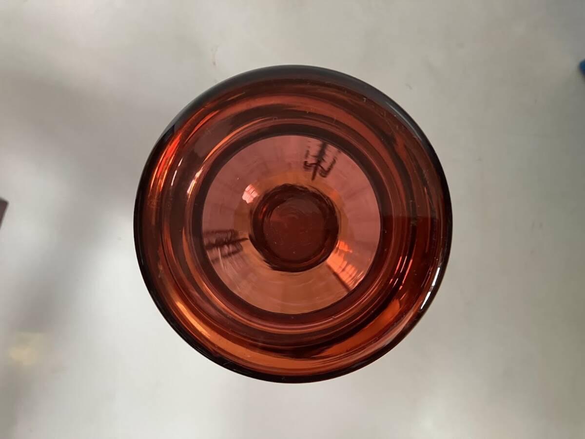  BOHEMIAN GLASS ボヘミアグラス ボヘミアングラス クリスタルガラス カットガラス 花瓶 フラワーベース 壺 セット (24/5/5)の画像5