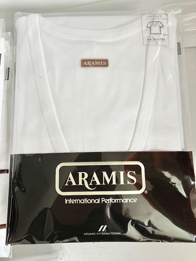  未使用 ARAMIS アラミス メンズ用 肌着 Tシャツ アンダー ロンパン ズボン下 ブリーフ 大量まとめ (24/5/5)の画像2