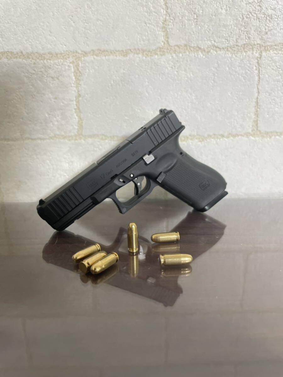 グロック17 1/2スケール 金属製ミニチュア モデルガン　排莢アクション　スライドストップ glock17コレクション _画像3