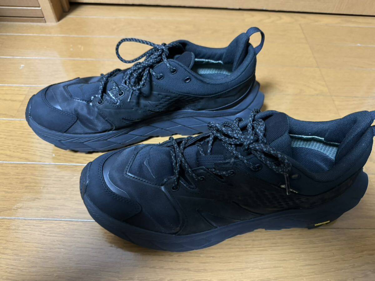 hoka one one ホカオネオネ 27.5cm US9 スニーカーGORETEX ゴアテックス アナカパロー 美品_画像2