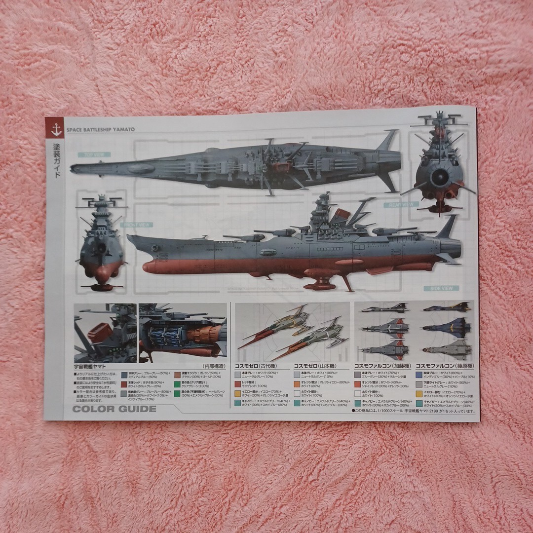  Bandai 1/1000 scale Uchu Senkan Yamato 2199 not yet constructed plastic model 