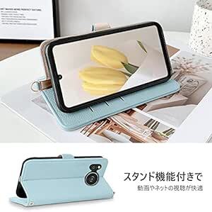 MAGICASE for Aquos sense7 ケース 高級PUレザー アクオスセンス7 カバー 手帳型 SH-53C スマホ_画像5