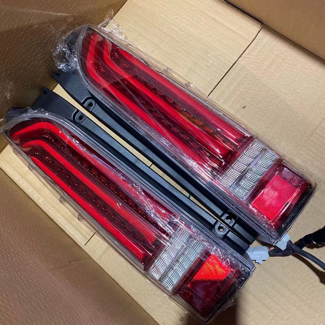  Hiace 200 series full LED tail light tail lamp sequential all model conform 7 type OK clear 