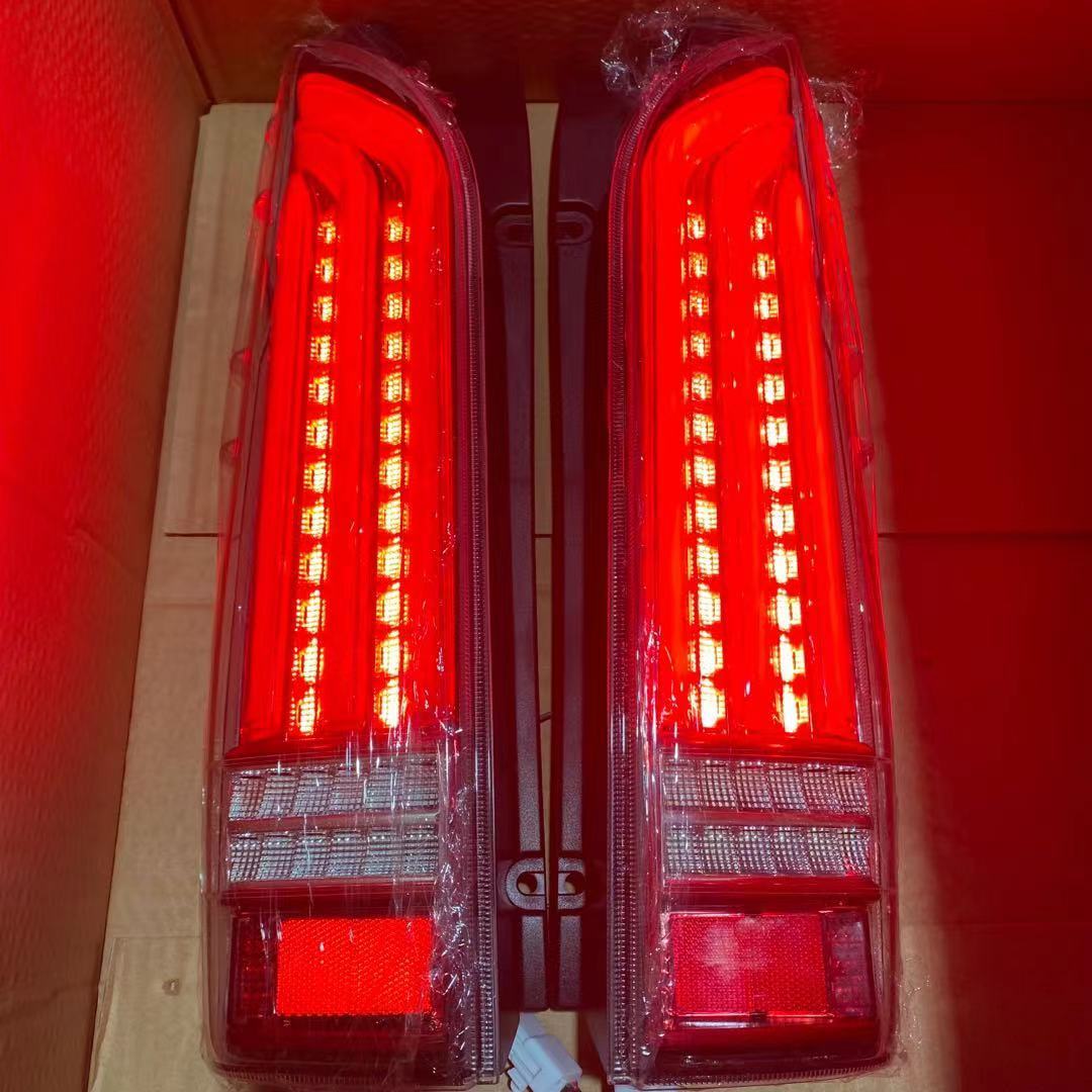  Hiace 200 series full LED tail light tail lamp sequential all model conform 7 type OK clear 