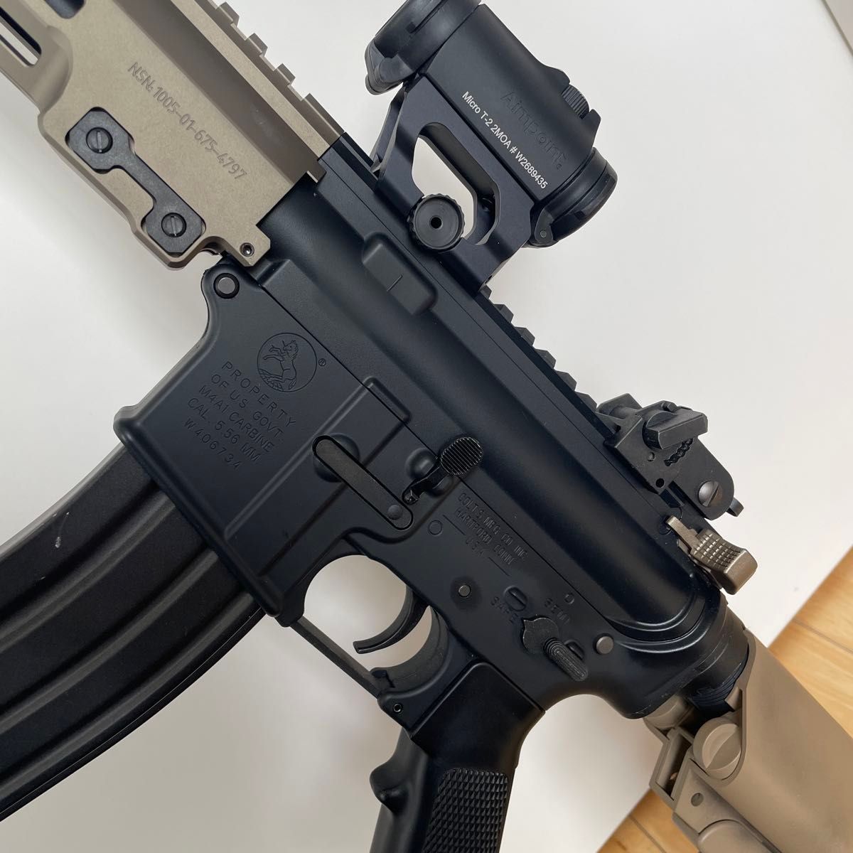 東京マルイ 次世代 URG-I M4 外装カスタム 米特殊部隊 SOPMOD 東京マルイ 次世代 URG-I M4 外装カスタム 米特殊部隊 SOPMOD