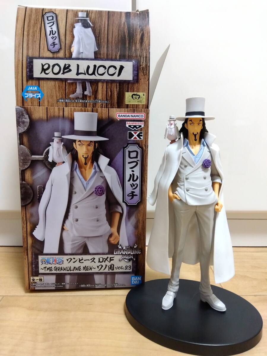 ワンピース　DXF　THE GRANDLINE MEN　ワノ国 vol.23　ロブ・ルッチ　フィギュア　ONE PIECE　プライズ　開封済み品_画像1