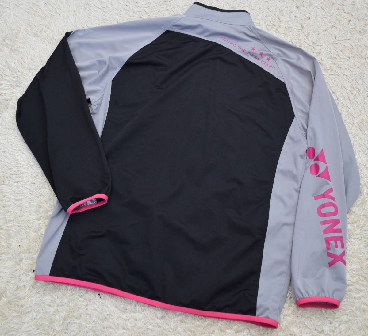 YONEX Yonex sleeve Logo jersey jacket size L tennis badminton 