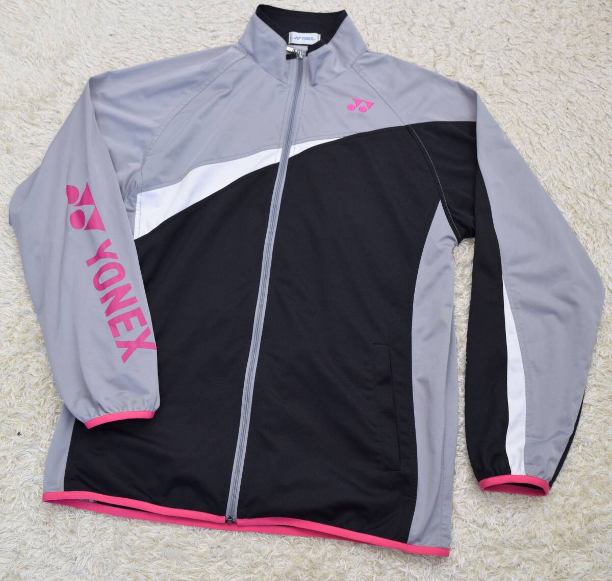 YONEX Yonex sleeve Logo jersey jacket size L tennis badminton 