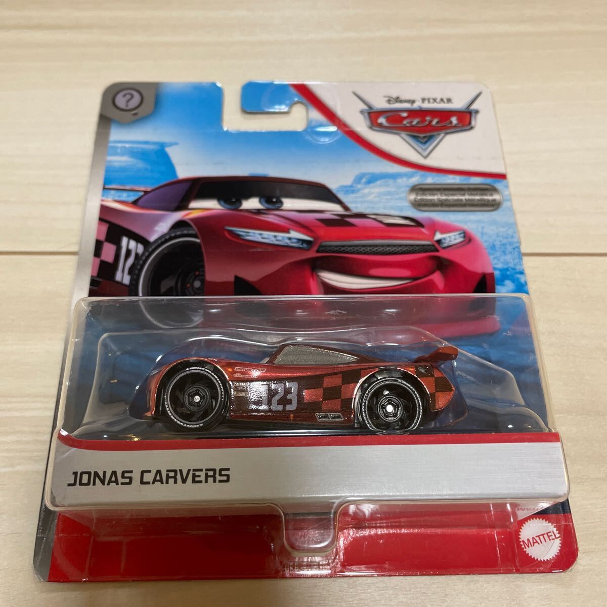 マテル カーズ JONAS CARVERS 123 ジョナス カーヴァス ミニカー キャラクターカー MATTEL CARS スカヴェンジャーハント SCAVENGER HUNT_画像1