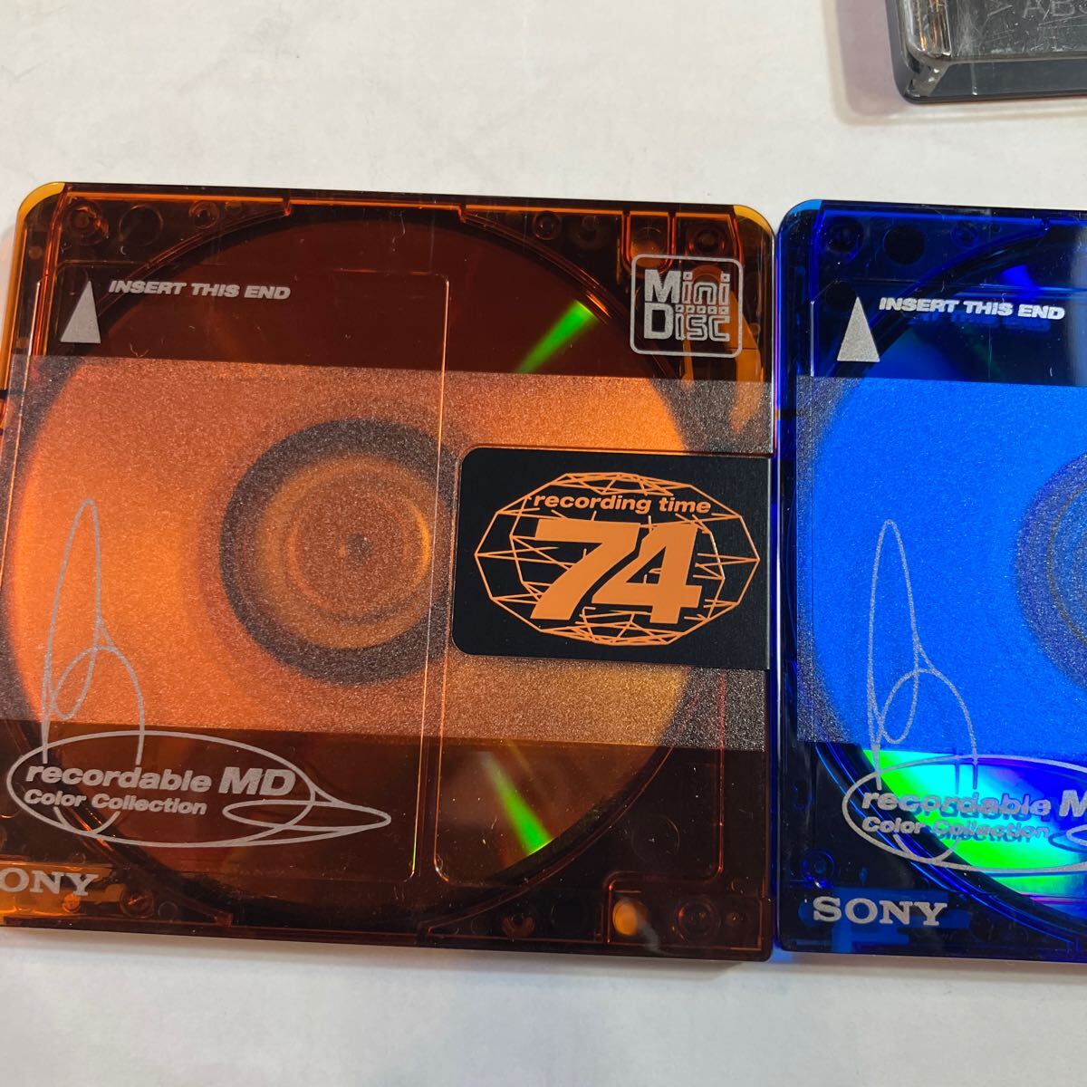 MD MINI DISC 10枚　SONY 74分　5枚　TDK 74分　5枚　一度録音しただけ　美品　シール、ケース付き_画像5