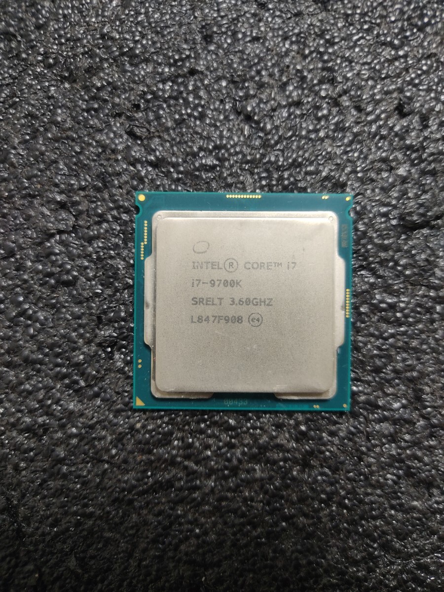 Intel Core I7 9700K ジャンク_画像1