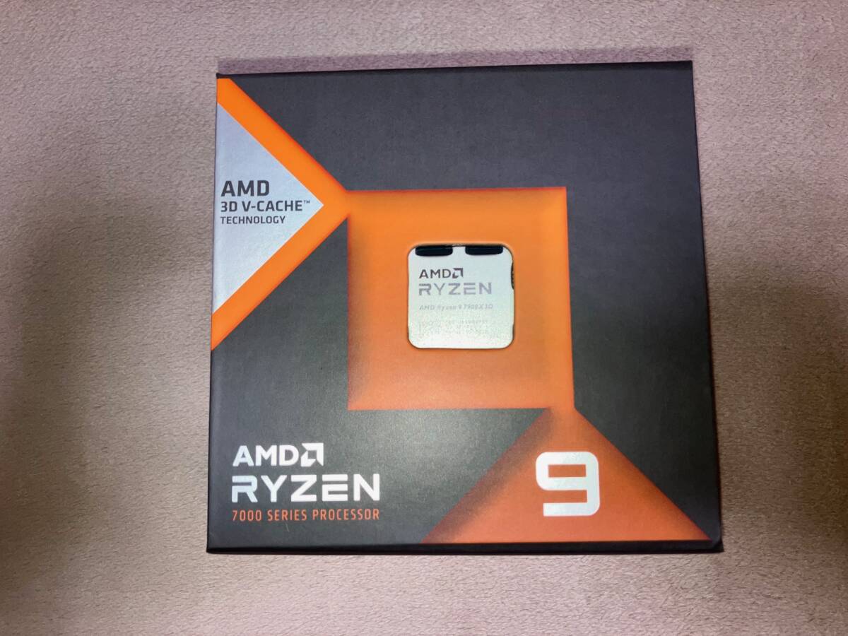 【即日発送】　AMD Ryzen9 7900X3D BOX 　1個　【新品未開封】②