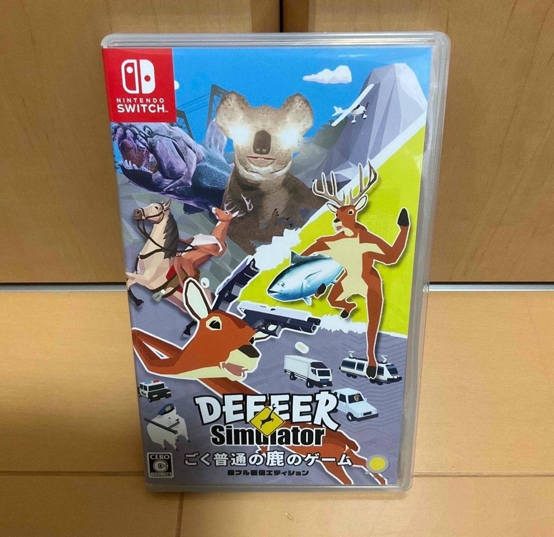 【Switch】 ごく普通の鹿のゲーム DEEEER Simulator 鹿フル装備エディション