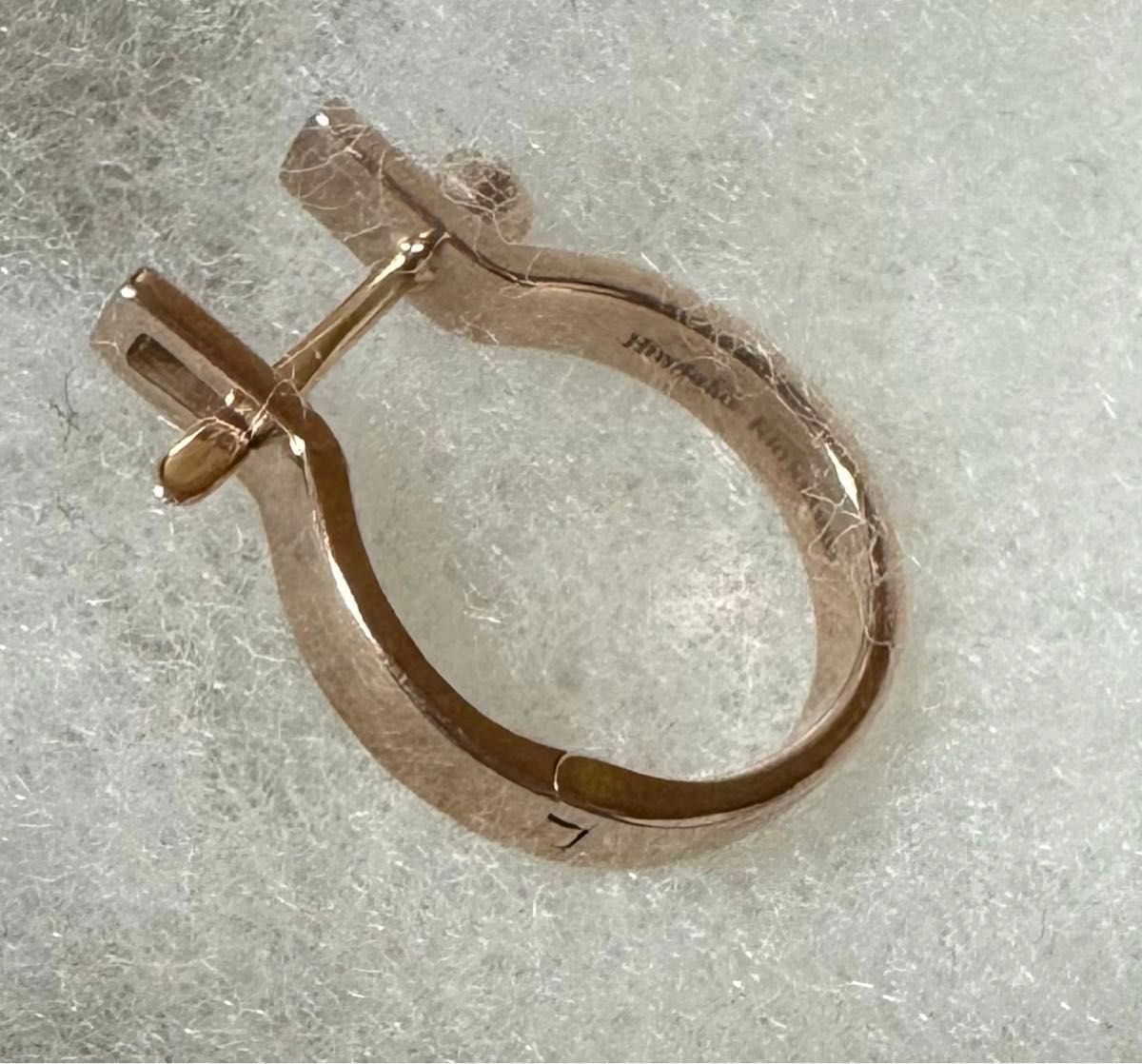 Hirotaka Industria Black Diamond Pierce 10K Rose gold|Yahoo Hirotaka Industria Black Diamond Pierce 10K Rose gold|Yahoo