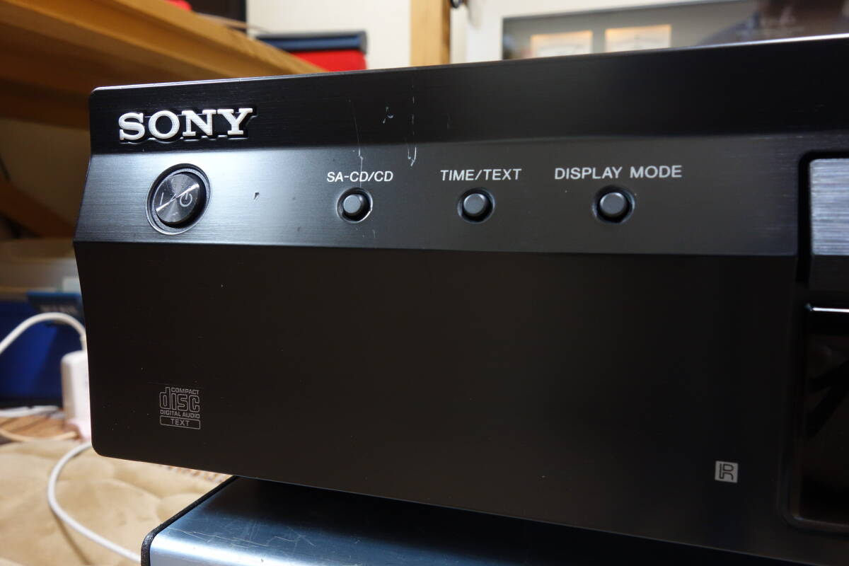 SONY スーパーオーディオCD /CDプレーヤー SCD-XE800 動作品です。　SACD_画像2