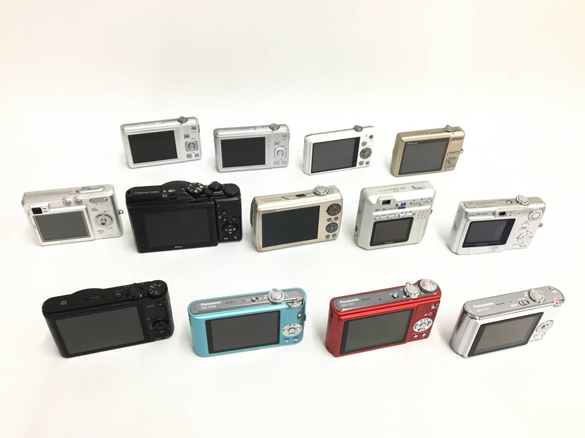 ☆ コンパクトデジタルカメラ まとめ 1 ☆ SONY Cyber-shot ×10 + FUJIFILM FINEPIX ×7 + CASIO EXILM ×5 他17台 ソニー 富士フィルム 