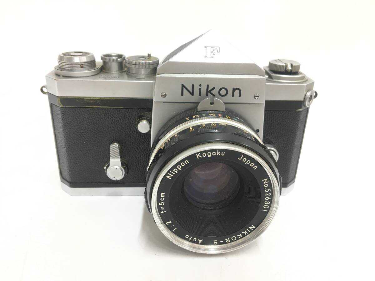 ★ Nikon F 初期型 + NIKKOR-S Auto 1:2 f=5cm ★ ニコン フィルム一眼レフカメラ_画像2