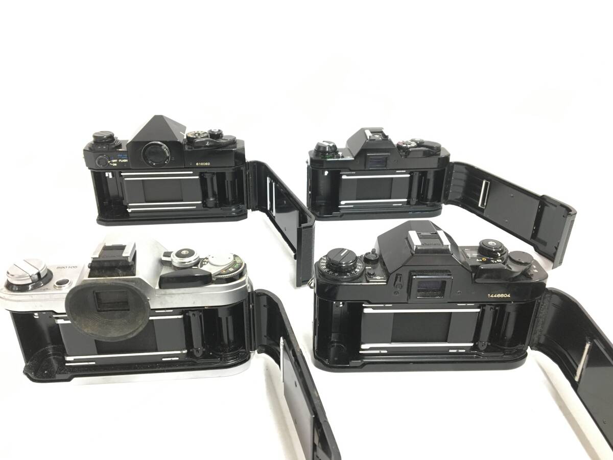 * Canon film single‐lens reflex camera summarize 1 * F-1 + A-1 + AE-1 + AL-1 + CANON LENS FD 50mm 1:2 other lens 3ps.@ Canon 