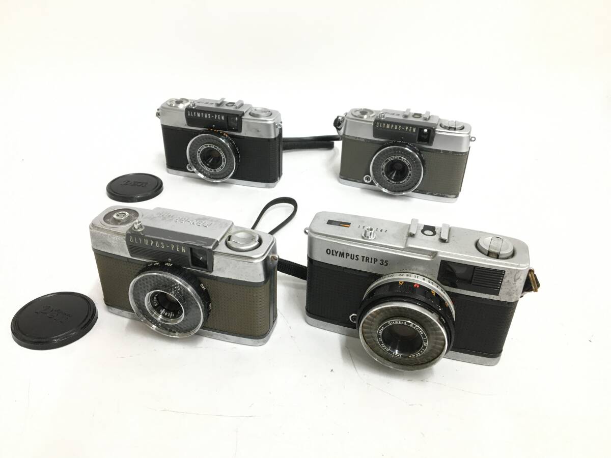 * OLYMPUS compact film camera summarize 1 * XA2 ×2 + TRIP 35 ×2 + μ ×4 other 4 pcs Olympus 