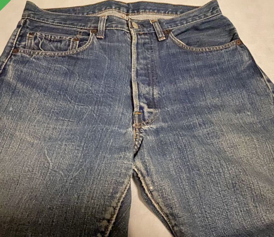 Levis 501 66前期 W33 ビンテージオリジナルリーバイス 70s赤耳デニム USA 製ヴィンテージ XX_画像4