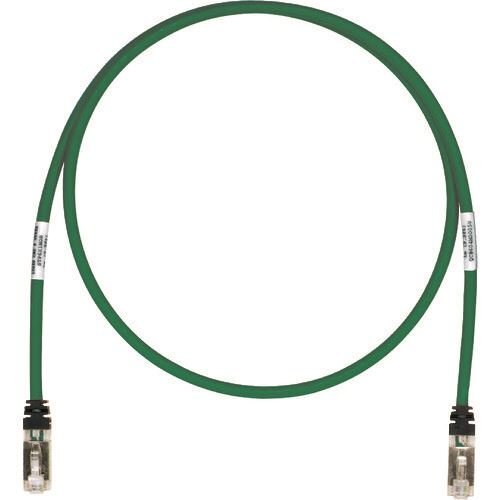 パンドウイット ＣＡＴ６Ａ／ＣＡＴ６ シールドパッチコード １０ｍ 緑 ＳＴＰ６Ｘ１０ＭＧＲ [STP6X10MGR]_代表画像又はイメージ画像の場合があります