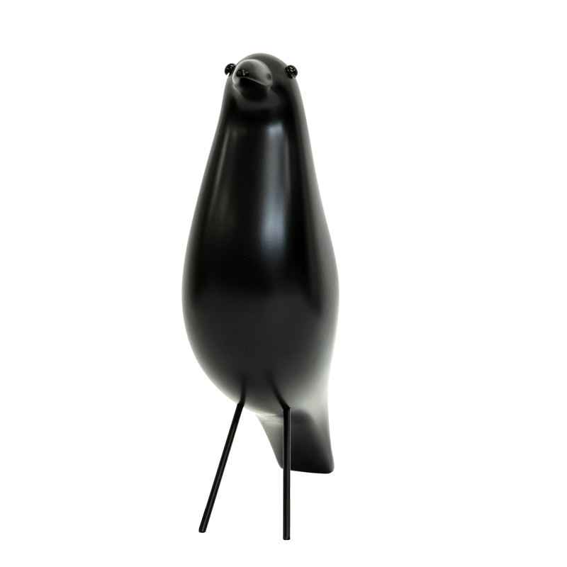 イームズ ハウスバード 鳥 置物 オブジェ アート Eames House Bird リプロダクト品 WA004 (BK) ブラック 黒_画像3