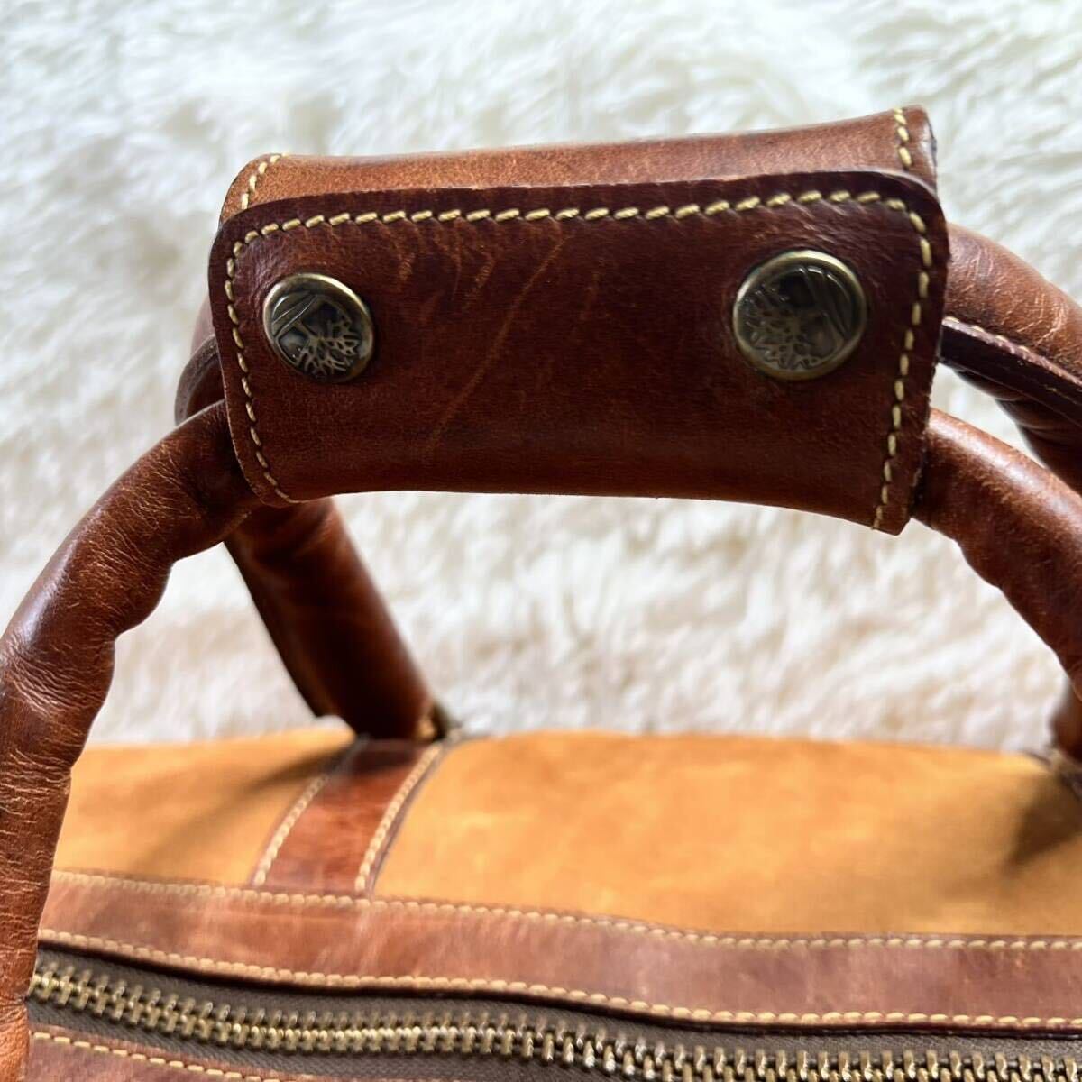 即決 TIMBERLAND 米国製 ヴィンテージ レザーボストンバッグ 即決 TIMBERLAND 米国製 ヴィンテージ レザーボストンバッグ