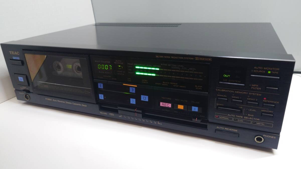 TEAC stereo cassette deck R-888X present condition operation goods 