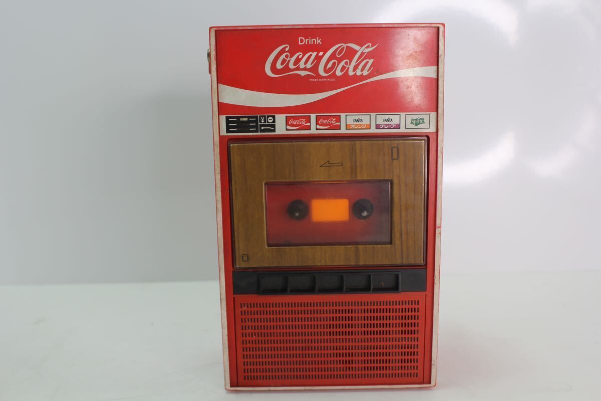 ☆# Coca Cola G-DEN カセットレコーダー コカコーラ 自販機 の画像1
