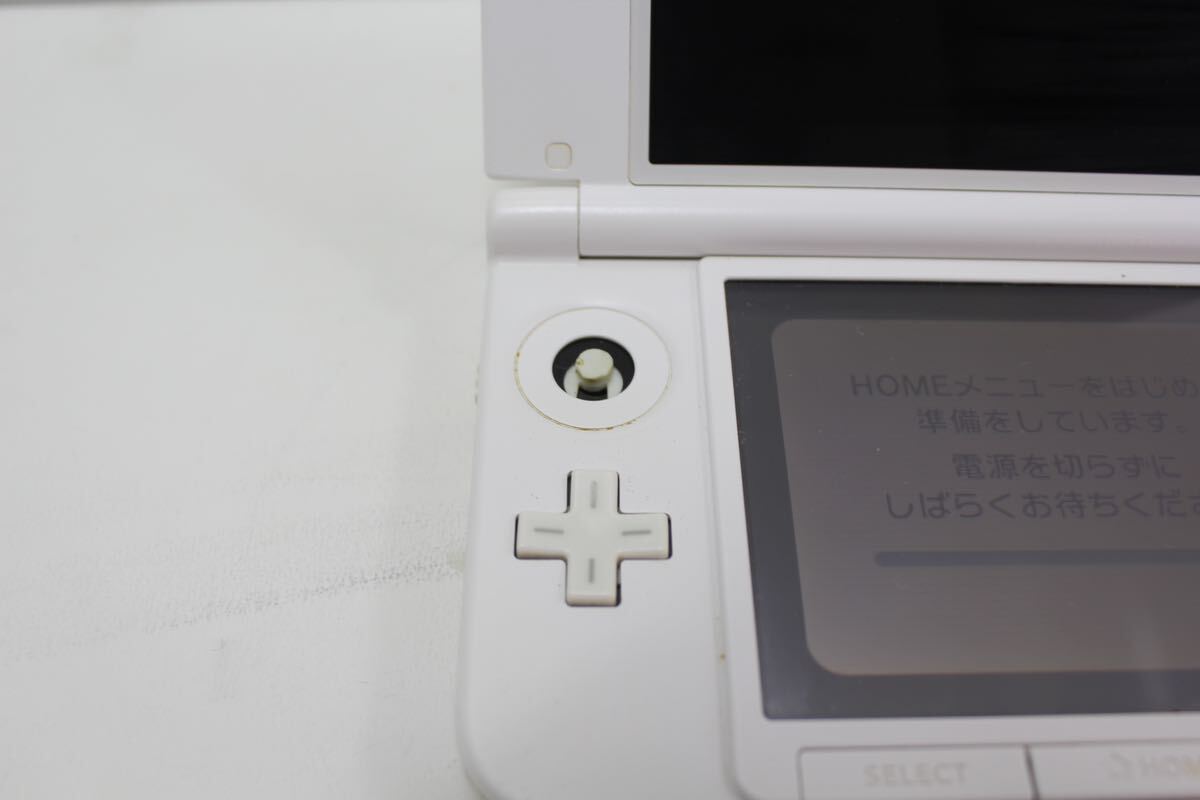 ☆ Nintendo ニンテンドー 3DS LL ホワイト SPR-001 ゲーム機 本体 _画像3