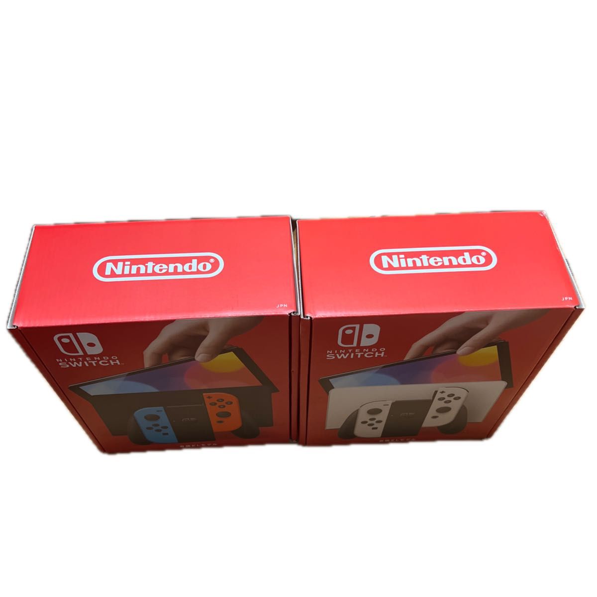 Nintendo Switch ニンテンドースイッチ　 有機ELモデル ホワイト ネオンブルー　ネオンレッド　新品　未使用品　本体