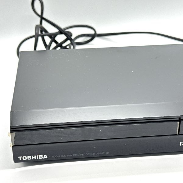 ジャンク 東芝 HDD&ブルーレイディスクレコーダー DBR-C100_画像2