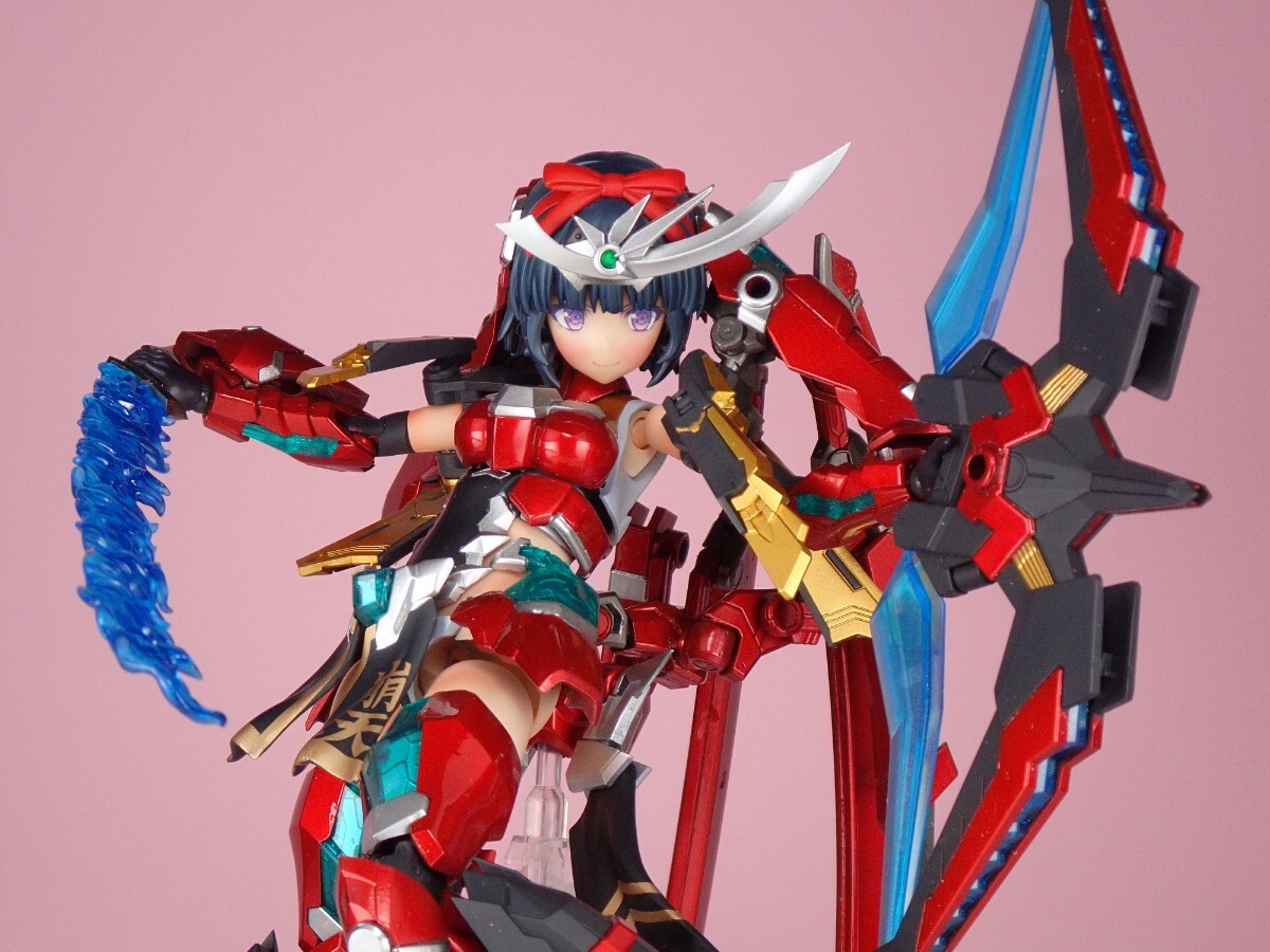 フレームアームズガール　マガツキ崩天　キャンディ塗装　塗装済み完成品　コトブキヤ_画像7