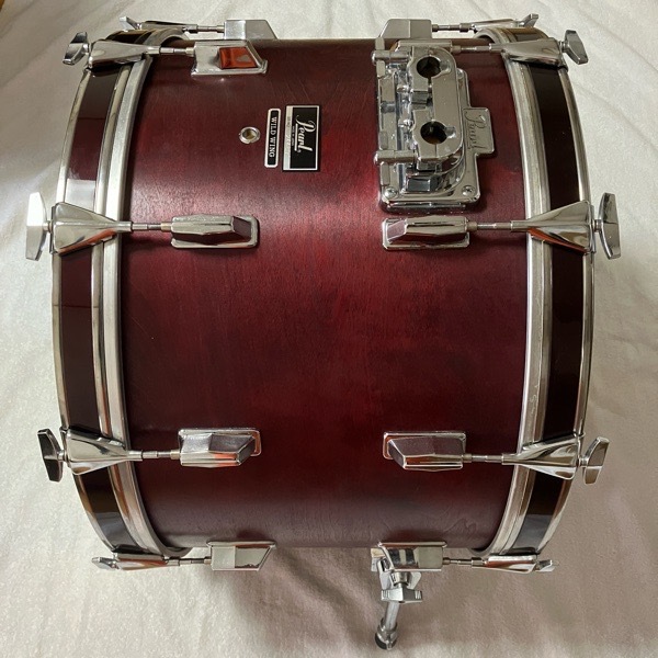 中古/pearl/パール/wild wing/ワイルドウイング/WD-22D-50/バスドラム/ドラム/22インチ/日本製/ワインレッド/バンド/打楽器/単品_画像5