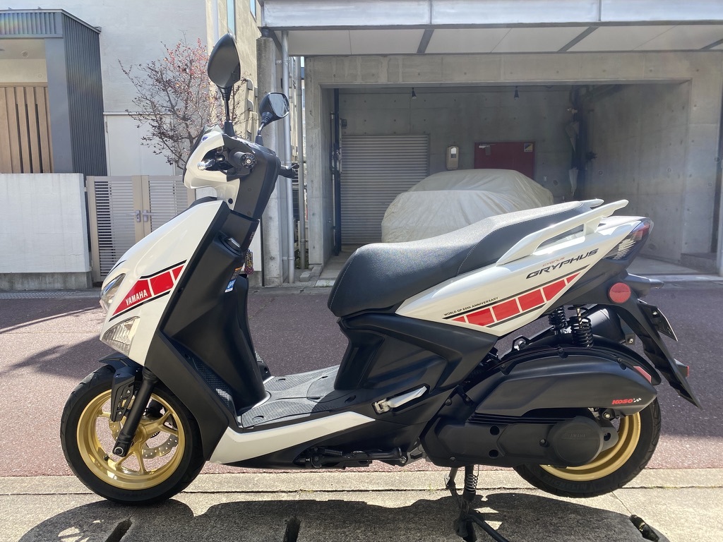 YAMAHA シグナスグリファス WGP 60th Anniversary 限定1000台　ワンオーナー　通勤快速車　中古　無事故車　個人出品_画像3