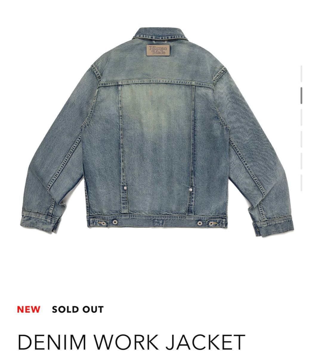HUMAN MADE Denim Work Jacket Indigo サイズL|Yahoo!フリマ HUMAN MADE Denim Work Jacket Indigo サイズL|Yahoo!フリマ